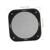 Anneome 3pcs Car Audio Subwoofer Grill Cover Square Speaker Mesh Grille Robust Iron Plastic Easy Diy Fit Decorative Mesh Grill view 2