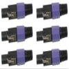 AUDIO 2000'S S3199P6 Six-Pack Speakon Male Connectors for Speaker Cables (6 Connectors) view 1