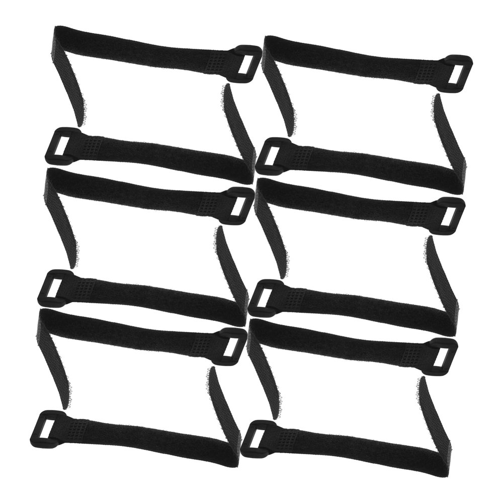 CIYODO 50pcs Nylon Hook and Loop Cable Ties Reusable Straps for Cord Management Storage