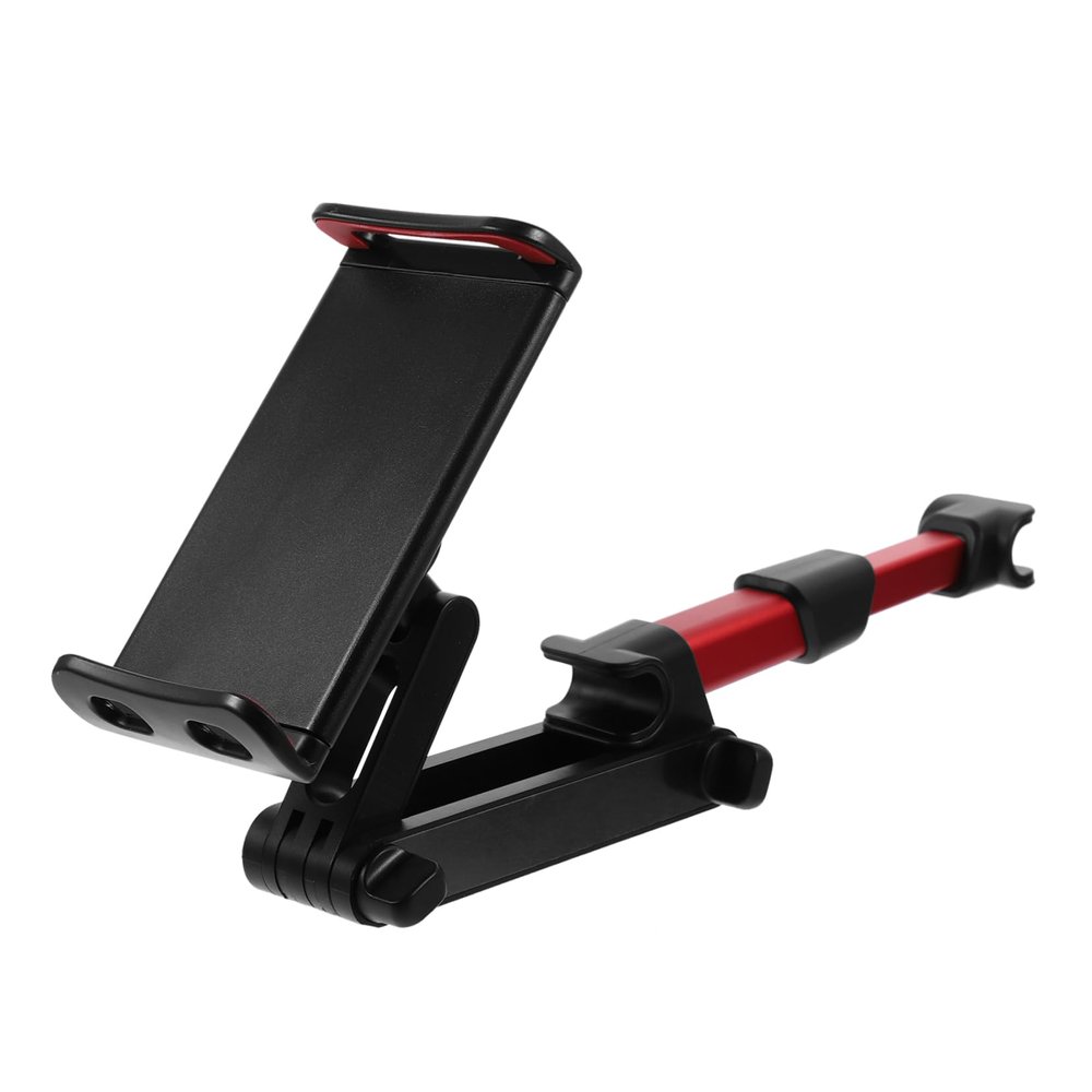 OSALADI Car Headrest Phone Holder Adjustable Aluminum Alloy Tablet Stand for Backseat Fit for All Smartphones Tablets Durable Stable Design for Travel Essentials