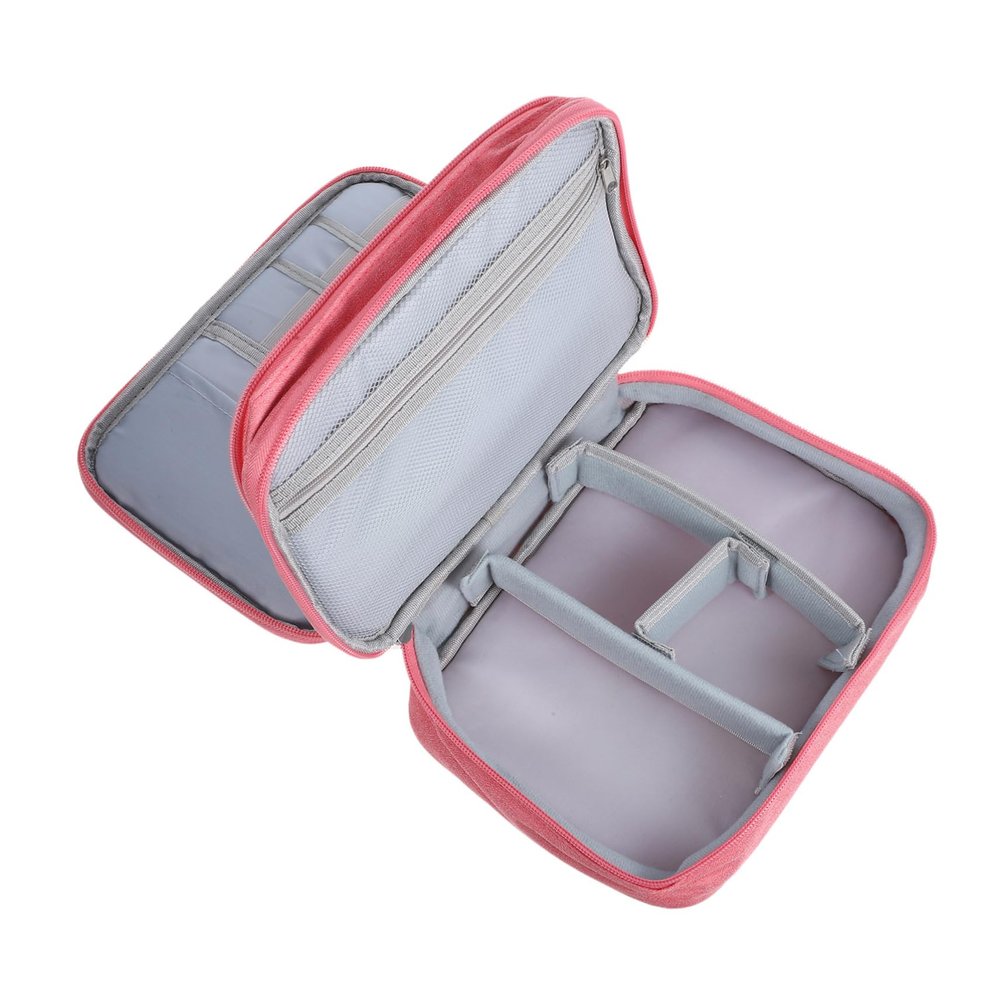 OSALADI Portable Digital Accessories Bag Travel Cord Organizer Case Electronic Organizer Cable Holder Carrying Case