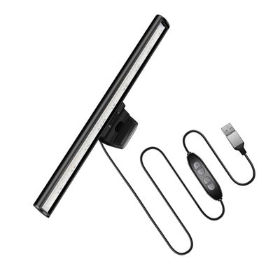 Angoily Compact Led Screen Light with Three Color Temperatures for Enhanced Eye Comfort Easy Installation and Efficient Desk Space Usage Computer Monitors and Laptops