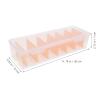 Angoily Cable Organizer Box Cover Mini Storage for Cords Wires and Chargers Dividers Included for Desk and Office Organization view 2