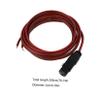 jojofuny Banana Speaker Wire Audio Cord Banana Audio Wire Cable Right Angle Plug Cable Plug Speaker Ktv Conference Room view 2