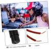 jojofuny Banana Speaker Wire Audio Cord Banana Audio Wire Cable Right Angle Plug Cable Plug Speaker Ktv Conference Room view 3