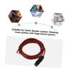jojofuny Banana Speaker Wire Audio Cord Banana Audio Wire Cable Right Angle Plug Cable Plug Speaker Ktv Conference Room view 4