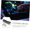 OSALADI 1set Vinyl Record Cleaning Kit Static Phonograph Brush for Turntable Maintenance Portable Cleaner for Vinyl Records and Stylus view 2