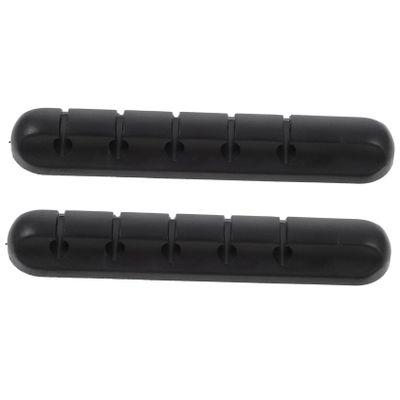 Angoily 2pcs Silicone Data Cable Organizer Creative USB Cable Holder for Home Office Multi-use Cord Management for Car and Desktop and Design