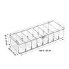 SECFOU 2pcs Cord Organizer Box Labels and Cable Ties Wire Storage for Data Cables Headphones and Accessories Compact and Portable Design view 2