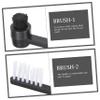 Hemobllo 1set Practical Static Vinyl Record Cleaning Brush Safe Non-Scratch Dust Brush for Turntables and Musical Instruments Portable and Lightweight Cleaning Tool view 4
