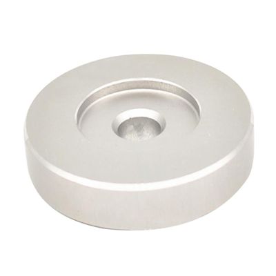 Mikikit Turntable 45 Record Adapter Aluminum 7 Inch Record Player Accessory Sturdy Metal Record Adapter for Home Djs