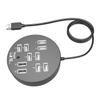 jojofuny 10-Port USB Hub Multi-USB Interface Charging Hub Laptop Accessory Data Cable view 1