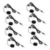 BESTonZON 8pcs PVC Clip Phone Microphone Recording Mics for Daily Use Professional Applications view 1