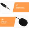BESTonZON 8pcs PVC Clip Phone Microphone Recording Mics for Daily Use Professional Applications view 3