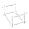 Angoily Acrylic Vinyl Record Holder Cd Storage Rack Display Stands for Office Home Record Player Stand view 1