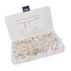 OKUMEYR 200pcs Copper Crimp Wire Connectors for Electrical Applications Pin Terminals for Automotive and Audio Installation Insulated and Copper Material view 1