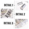 OKUMEYR 200pcs Copper Crimp Wire Connectors for Electrical Applications Pin Terminals for Automotive and Audio Installation Insulated and Copper Material view 2