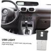 BUGUUYO 2pcs USB Night Light Dimming RGB Car Interior USB Lamp Led for Car Mobile Phone Computer view 3