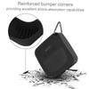 CIYODO Silicone Speaker Case Anti-Shock Durable Carrying Bag for Micro Portable Protection Cover for Travel and Outdoor Activities Deep Gray view 2