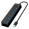 CIYODO USB Hub with Ports for Laptops Fast Data Transfer and Stable Connection USB Expander for Multiple Devices Like Keyboard and Mouse view 1