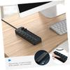 CIYODO USB Hub with Ports for Laptops Fast Data Transfer and Stable Connection USB Expander for Multiple Devices Like Keyboard and Mouse view 3