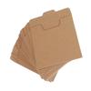 GAROZATION 25pcs Kraft Cd Bags for Album Covers Kraft Paper Sleeves Cardboard Discs Self Adhesive view 1