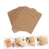 GAROZATION 25pcs Kraft Cd Bags for Album Covers Kraft Paper Sleeves Cardboard Discs Self Adhesive view 3