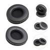 DirectNine Basics Material Round Headphone Covers Replacement Headset Cushions Comfortable Pads for Noise Isolation view 4