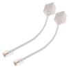 Angoily Ethernet to Phone Line Adapter to Rj11 Connector Cable for Easy Connection and Stable Sound view 1