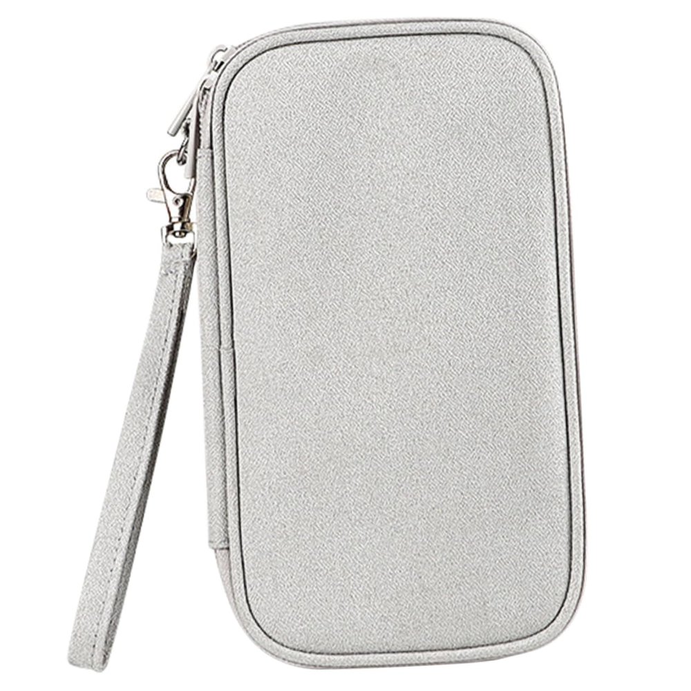 OSALADI Usb Cables Storage Bag Large Capacity Portable Pocket Cable Sleeve Electronic Accessories Organizer
