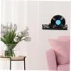 Yardenfun Vinyl Record Display Mount Acrylic Floating Shelf for Easy Album Storage Living Rooms Bedrooms and Offices Space-Saving for Record Collectors view 4