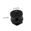 Uonlytech Tripod Screw Kit 2-Layer Hot Shoe Mount Adapter 1/4 Flash Adapter for Camera Accessory view 2
