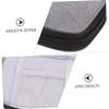 HOMSFOU Electronics Accessories Organizer Bag Compact Storage Pouch for Earphones Cables and u Disks Durable Grey Design for Travel and Daily Use view 4