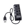 DirectNine Basics USB Hub with Individual Compact USB Splitter for Laptop Desktop and More Lightweight Design with Protection for Travel and Home Use view 1