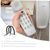 Angoily 2pcs Landline Phone Cords Coiled Cables Telephone Accessory Easy to Use view 4