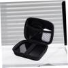 DirectNine Basics 2pcs Sanitary Napkin Storage Bag Electronic Organizer Travel Case Cord Organizer for Tampon Holder Small Carrying Case Mesh Pocket Elastic Band view 3