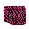 WZYWHJ Zebra Tiger Leopard Pink Prints Shockproof Portable Laptop Sleeve Case 10 inch for Men and Women Business Travel, School, Office Daily Use view 2