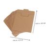 CIYODO 25Pcs Kraft CD Pockets Portable Sealing CD Envelopes for Home Organization and Storage view 4