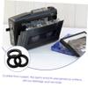 Hemobllo 3pcs Replacement Cassette Tape Recorder Belts Rubber Drive Belts for Cassette Player view 2