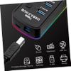 GAROZATION USB Hub Ports Multi-Adapter for Laptop USB Extender Splitter Accessory Power Supply view 4