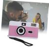 ARTIBETTER 35mm Reusable Film Camera Vintage Camera Flash for Adults White/Pink/Violet view 3
