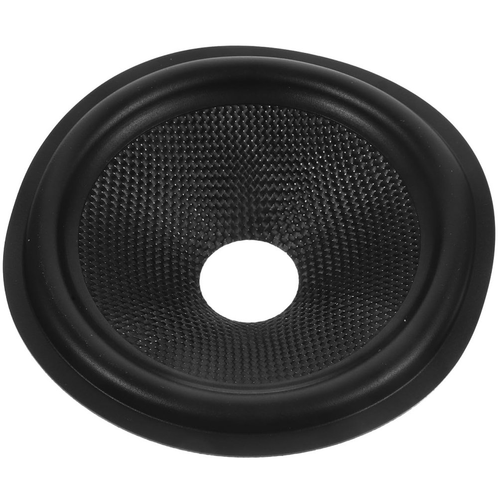 SEWOART Replacement Speaker Cone for Subwoofer Loudspeaker Cone Replacement Rubber Edge Elasticity Easy Installation