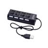 ARTIBETTER USB Hub USB Port Splitter Adapter Device Connector 4 Sockets Black Computer view 1