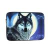 WZYWHJ Wolf Under Moon Prints Shockproof Portable Laptop Sleeve Case 17 inch for Men and Women Business Travel, School, Office Daily Use view 1