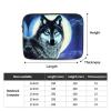 WZYWHJ Wolf Under Moon Prints Shockproof Portable Laptop Sleeve Case 17 inch for Men and Women Business Travel, School, Office Daily Use view 4