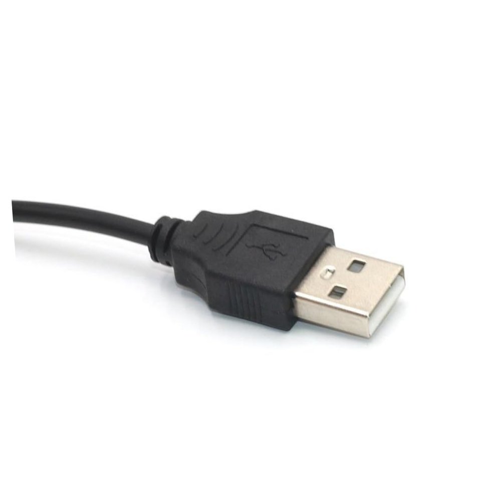 LIFKICH Accessory USB Hub Splitter 4 USB 2.0 Ports Black High-Speed Data Transfer