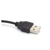 LIFKICH Accessory USB Hub Splitter 4 USB 2.0 Ports Black High-Speed Data Transfer view 1
