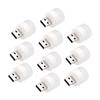 Angoily 10pcs Ambient Lighting USB Night Light Led Car Interior Lights Portable Soft for Home Hotel Restaurant Bedroom view 1