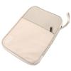 Angoily Travel Electronics Organizer Case for Cables Chargers Accessories Compact Digital Storage Bag for Men and Women for Travel Daily Use Beige view 1