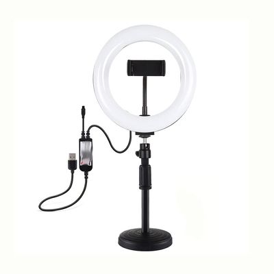 7.9 Inch Selfie Light with Mobile Holder Stand for Tiktok Video Photography LED Light Kit Live Broadcast